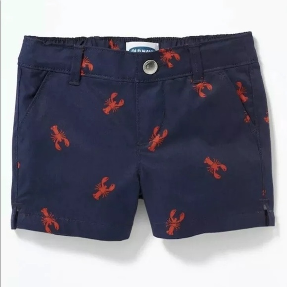 Girls Old Navy Lobster Shorts 